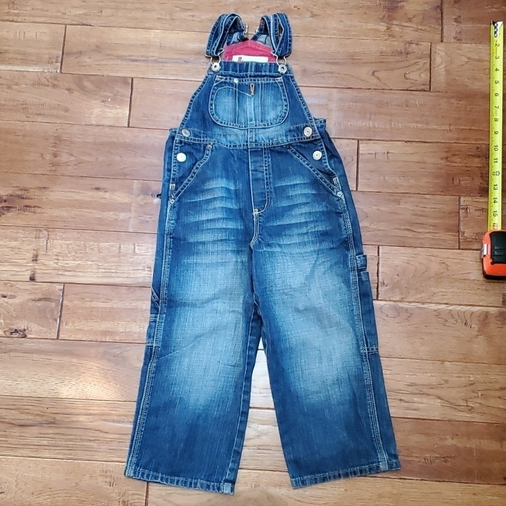& denim H&M jean overalls carpenter